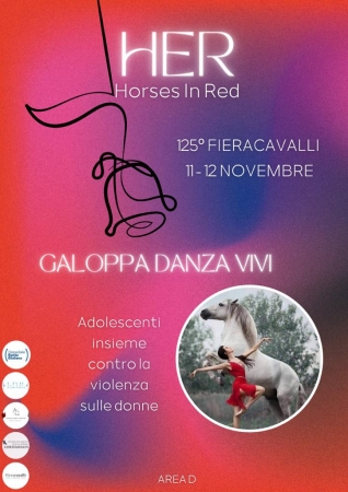 Ragazze e ragazzi del Caf a Fieracavalli dicono «No alla violenza sulle donne»